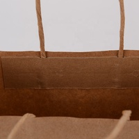 Custom Print Shopping Handle Kraft Paper Bag