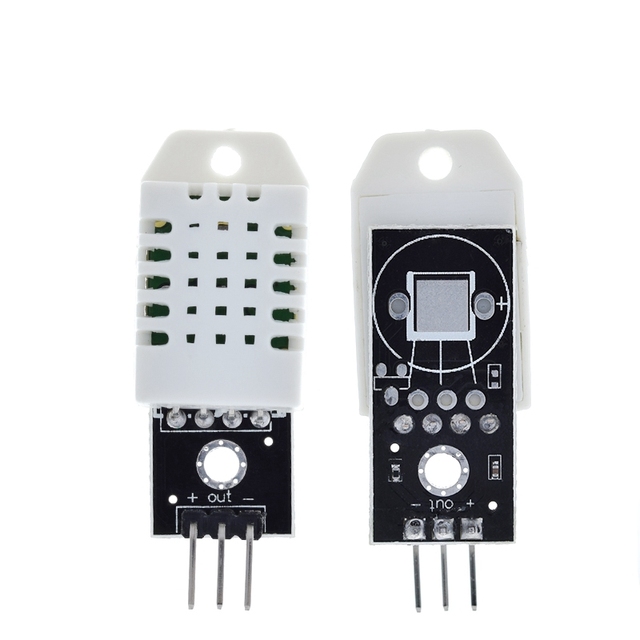 DHT22 High Precision Analog Temperature Humidity Sensor Module with DC 3.3-5.5V and 0-100% RH Range for