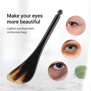 Pluma de acupuntura corporal de cuerno de oveja natural, pluma de acupuntura de Medicina Tradicional China mágica para masaje de meridianos - Product Image 6