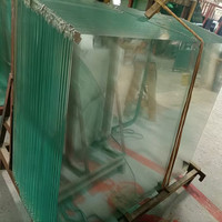 Verre trempé clair trempé personnalisé d'usine de verre pour la table