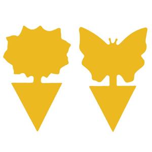 กับดักแมลงวันผลไม้ สีเหลือง แบบสองด้าน หนา ติดแน่น ดักจับแมลง เช่น รา แมลงวันผลไม้ แมลงขาว ไรวงกต สำหรับใช้ภายในบ้านหรือสวน - Product Image 2