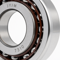 Rodamiento de bolas de contacto angular de sección delgada JYJM OEM 71802C 15x24x5mm 15 grados, piezas de motor de husillo de máquina herramienta de alta velocidad