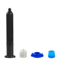 Seringue de distribution de colle UV SZF Double Micro DBS-US2-PP-55 55CC PP transparente/ambre/noire pour machine de moulage par injection