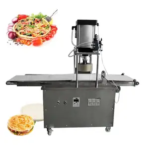 Hot Sale Commercial Roller Chapati Pie Dough Press Machine Pizza Pressing Machine Electric Dough Flatter