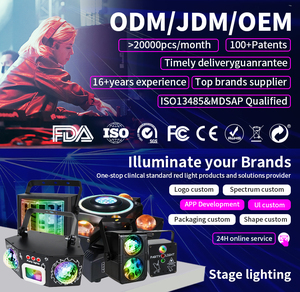 Ysh 2025 Thương hiệu Mới duy nhất ném hoạt hình RGB mô hình dự án cho gia đình Đảng Dancing Floor Laser Đảng Disco ánh sáng sân khấu - Product Image 6