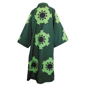 Disfraz de <span class=keywords><strong>Roronoa</strong></span> <span class=keywords><strong>Zoro</strong></span>, Capa, Túnica, Accesorio de <span class=keywords><strong>Cosplay</strong></span>, Accesorio para Comic Con, Coser, Anime, Kimono, Haori - Product Image 5
