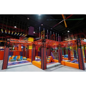 Équipement de parcours d'obstacles Ninja Warrior pour enfants, pour l'escalade en salle commerciale - Product Image 1