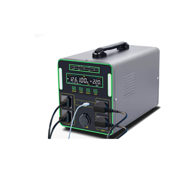 1500W 1000Wh 220V Lifepo4 Battery Solar Portable Power Station with CAN Communication and Built-in BMS Protection