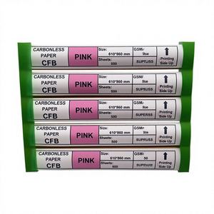 50G 610*860mm NCR <b>Blue</b> CFB Carbonless <b>Paper</b> Digital Printing - Product Image 1