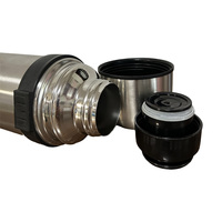 Grande capacité de 1100 millilitres Poignée de gobelet sans BPA en acier inoxydable robuste et durable pour les voyages sportifs