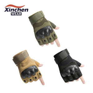 Sky Hope Hard Finger Knot No Finger Montañismo Deportes al aire libre Ejercicio Caza Tiro <span class=keywords><strong>Combate</strong></span> Medio dedo Guantes tácticos - Product Image 3