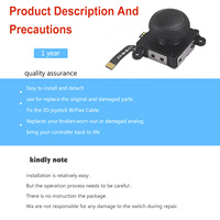 Manettes de remplacement Honcam pour Switch, version améliorée anti-drift, joystick électromagnétique TMR pour Joy-Con Switch LCD/OLED et Switch Lite