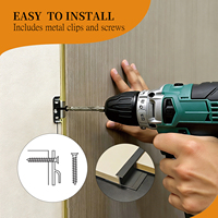 Paneles de Pared de PVC Modernos, Resistentes al Desgaste, Impermeables y Resistentes al Fuego, para Dormitorios de Villas, Venta al Por Mayor