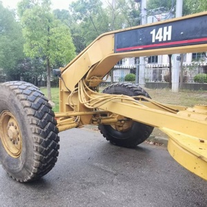 รถเกรดเดอร์มือสอง Caterpillar 14H พร้อมเครื่องยนต์ เกียร์ PLC และปั๊ม-14000 กก. เครื่องจักรก่อสร้างสำหรับงานดิน - Product Image 5