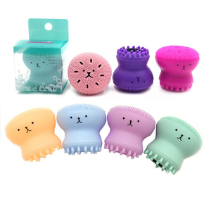 Cepillo Limpiador Facial de Silicona Multifuncional de Doble Cabezal con Diseño de Pulpo para Limpieza de Nariz - Product Image 2