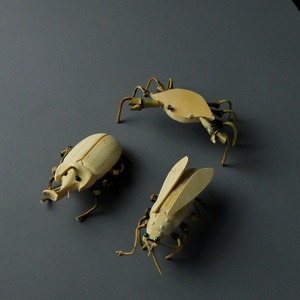 July 7th Bamboo Beetle <b>Model</b> <b>Kit</b> Educational Toy For Teenagers Assembly DIY Craft - Product Image 1