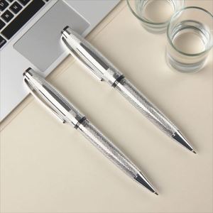 Transparent Premium Metal Ballpoint <b>Pen</b> with Rotating Refill Logo Customizable Business Signature Metal <b>Pen</b> Black Gel <b>Pens</b> - Product Image 1