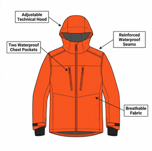OEM Design personalizzato impermeabile antivento da uomo escursionismo giacca Soft Shell abbigliamento <span class=keywords><strong>Outdoor</strong></span> - Product Image 2
