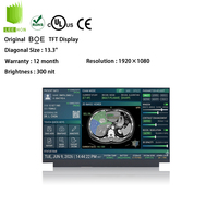 Layar LCD FHD BOE 13,3'' EV133FHM-N40 Panel Kontrol Sentuh Peralatan Medis Modul LCD 13,3 Inci