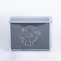 Boîtier de protection en acrylique magnétique RAY YI pour cartes Pokémon ETB Plus