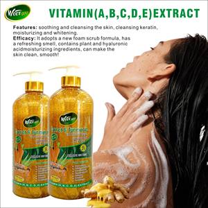 Gel Douche Alpha Arbutine Collagène Marque Privée Blanchissant Exfoliant Sel <span class=keywords><strong>de</strong></span> Bain Hydratant Gel Douche Nourrissant - Product Image 6