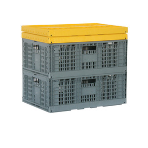 Guanyu Caisse pliante pliable en plastique à économie de fret pour le stockage de fruits et légumes en mouvement - Product Image 3