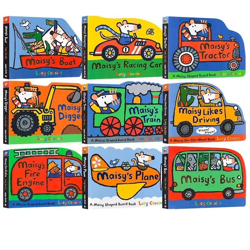 Mouse bobo board books-9 volumes