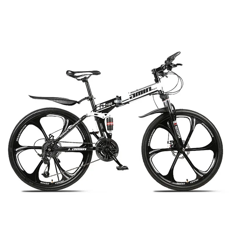 Negozio Online all'ingrosso eco-friendly fabbrica 26 pieghevole Mountain Bike 21 velocità bicicletta per uomo donna