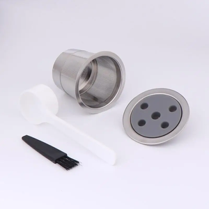 <strong>ICafilas</strong> Compatible Keurig K45 Reusable Metal K Cup Hardware with Hole Design for Coffee Capsules - Product Image 6