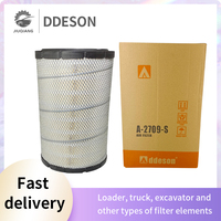 Filtre à air de bus OEM de haute qualité, pièces neuves 1109-03726, papier filtre Jiuqiang pour bus Higer Golden Dragon Coacha, fabriqué en Chine