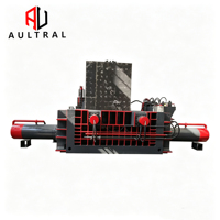 Presse à balles hydraulique industrielle horizontale pour métaux, directement de l'usine, pour le recyclage des déchets métalliques