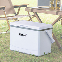 Glacière portable isolée à froid en plastique 3L 5L 9L 16L quatre tailles pour canettes de bière pour l'extérieur