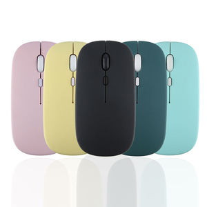 Souris sans fil de voyage ABS Office 1600 Dpi, mini souris à piles Aaa, souris sans fil Bluetooth pour téléphone, pas cher - Product Image 1
