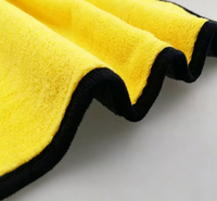 2026 New Multiple Color Premium Quality Strong Absorption Woven Car Cleaning Towel Quick Drying Microfiber 40x60cm