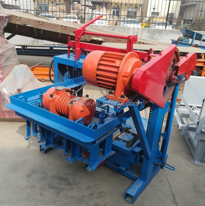Máquina <span class=keywords><strong>para</strong></span> Fabricar Ladrillos de Cemento <span class=keywords><strong>para</strong></span> Pavimentación con Orificios Ciegos QMJ4-40, Baja Inversión, Económica - Product Image 2