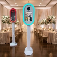 2025 Intelligente Party DSLR-compatibele camera iPad metalen behuizing fotohokje direct printen afstandsbediening Bluetooth/USB/Wi-Fi