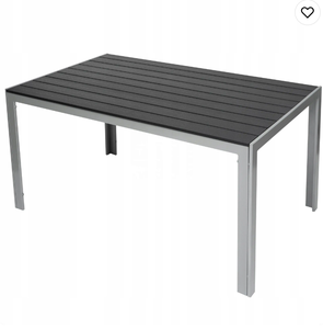 Ensemble de salle à manger de <span class=keywords><strong>jardin</strong></span> de style français 7 pièces avec pieds coniques de <span class=keywords><strong>table</strong></span> rectangulaires en carreaux de céramique et chaises de salle à manger pliantes à 7 positions - Product Image 3