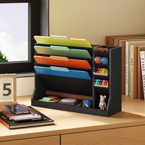 Wooden <b>storage</b> rack for home use, children's study desks, books and stationery <b>storage</b>, office <b>file</b> racks, and general <b>storage</b>. - Product Image 1