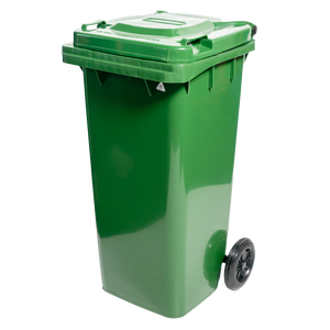 Poubelle mobile à roulettes de 120 L, bac à déchets, poubelle de 120 litres avec roulettes - Product Image 6