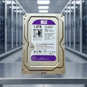 Disque dur <span class=keywords><strong>WD10PURX</strong></span> 1 To SATA 6 Gb/s 5400 tr/min 64 Mo 512e 3,5 pouces Purple pour système de stockage NVR DVR - Product Image 1