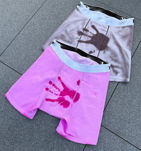 Wholesale Cotton Thermochromic Boxers <strong>Briefs</strong> Quality Custom Logo Underwear <strong>Mens</strong> Heat Reactive Shorts - Product Image 1