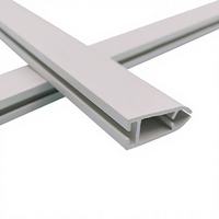 Profils en PVC écologiques extrudés sur mesure pour les applications décoratives modernes des supermarchés et des stores enrouleurs