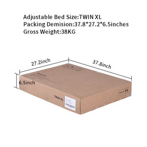 Tekvorcare – cadre de lit électrique réglable, lit simple king, cadre de lit pliant en métal, taille queen - Product Image 6