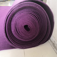 Tapis jetables en polyester tissé épais, fabriqués à la machine, longs, rouges, pour allées de mariage extérieures, imperméables et écologiques, vente en gros