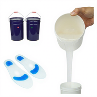 Silicone souple de qualité médicale pour la fabrication de semelle intérieure caoutchouc de silicone RTV-2 liquide