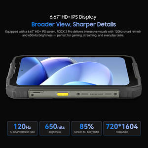 Blackview Rock 2 Pro 8+256GB 5G, Teléfono Inteligente Resistente con Android 16, Linterna para Camping, Batería de 15000mAh, Cámara Principal de 16MP, Pantalla de 120HZ - Product Image 6