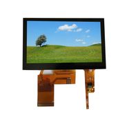 AISON Z043WQ09-CT 4,3 Zoll TFT LCD Displaymodul Kapazitiver 5-Punkt-Touchscreen 480x272 Auflösung 40-Pin RGB-Schnittstelle ST7282