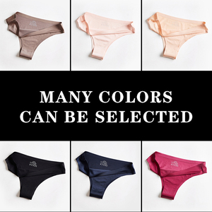 Culotte string sexy sans couture en dentelle pour femme, coupe festonnée ou coupe laitue, culotte menstruelle en coton sans couture - Product Image 6