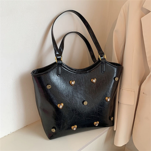 Sac fourre-tout de créateur 2024 avec logo intégré, motif citrouille, à prix abordable, sac à main pour femme, mode féminine - Product Image 6