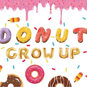 YOUNIKE Donut Theme Party Decoration Set Disposable Plates Cups Napkins Cutlery Birthday Kids 2-4 Years - Product Image 2